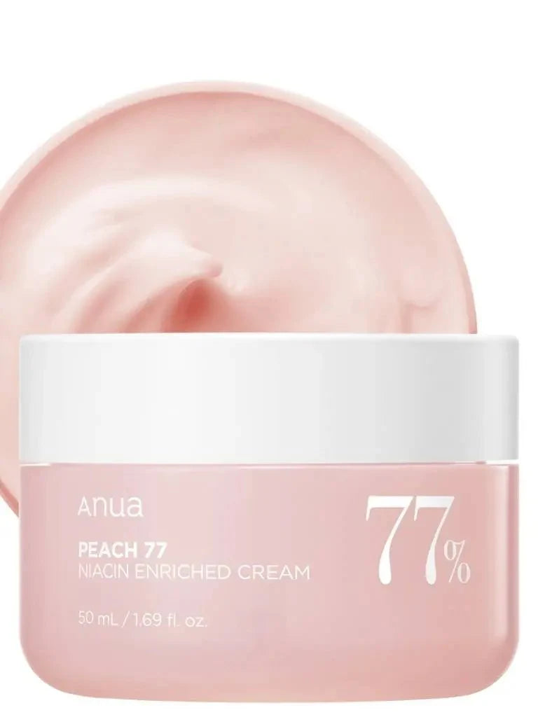 Anua Peach 77% Niacin Enriched Cream Korean Skin Care for Glass Skin 50ml