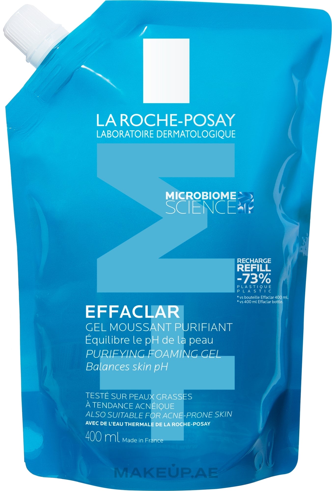 La Roche-Posay Effaclar Gel Moussant - Refill - 400ml