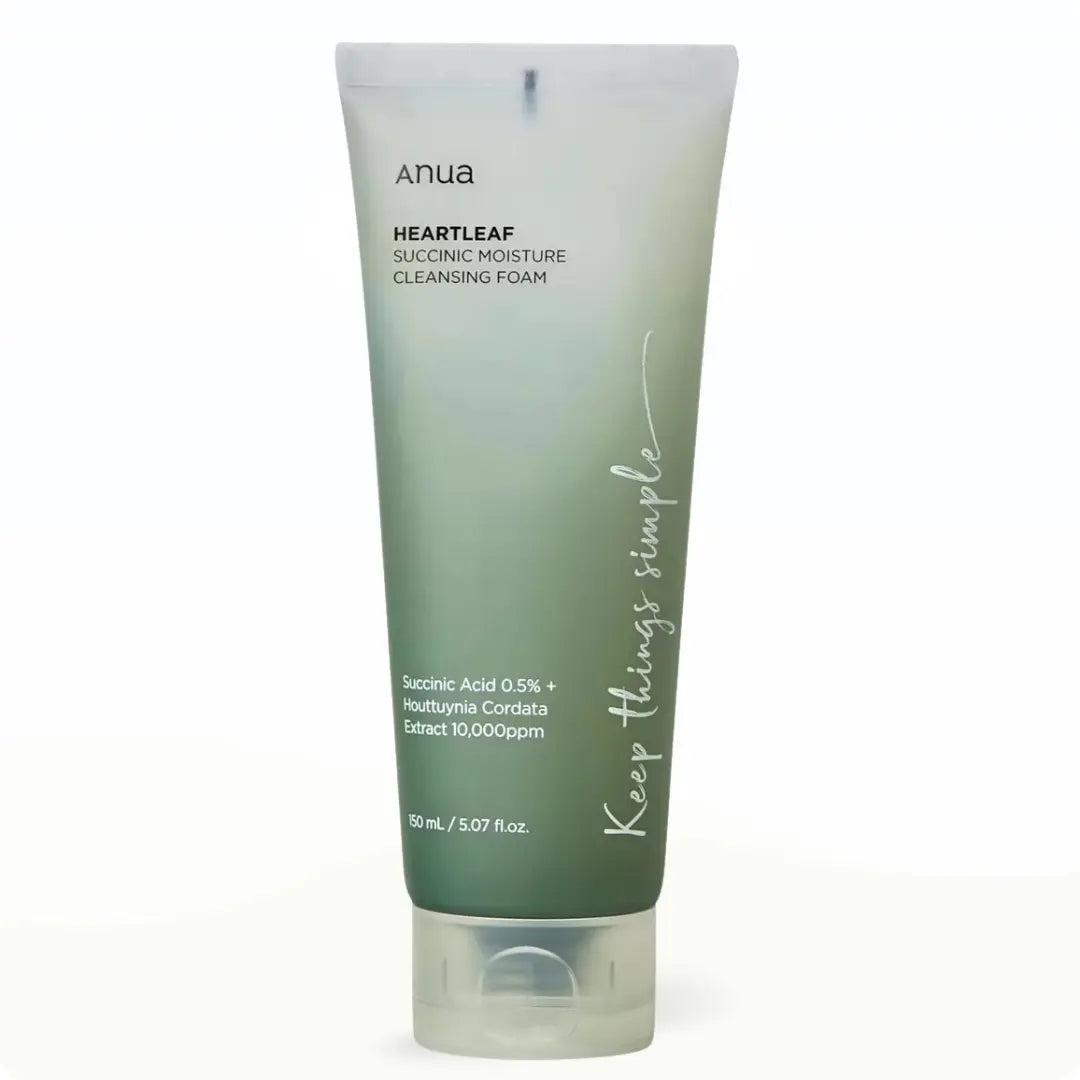 Anua Heartleaf Succinic Moisture Cleansing Foam 150ml
