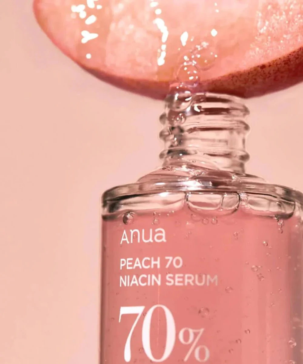 Anua Peach 70% Niacinamide Serum Brightening Hydrating Face Serum 30ml