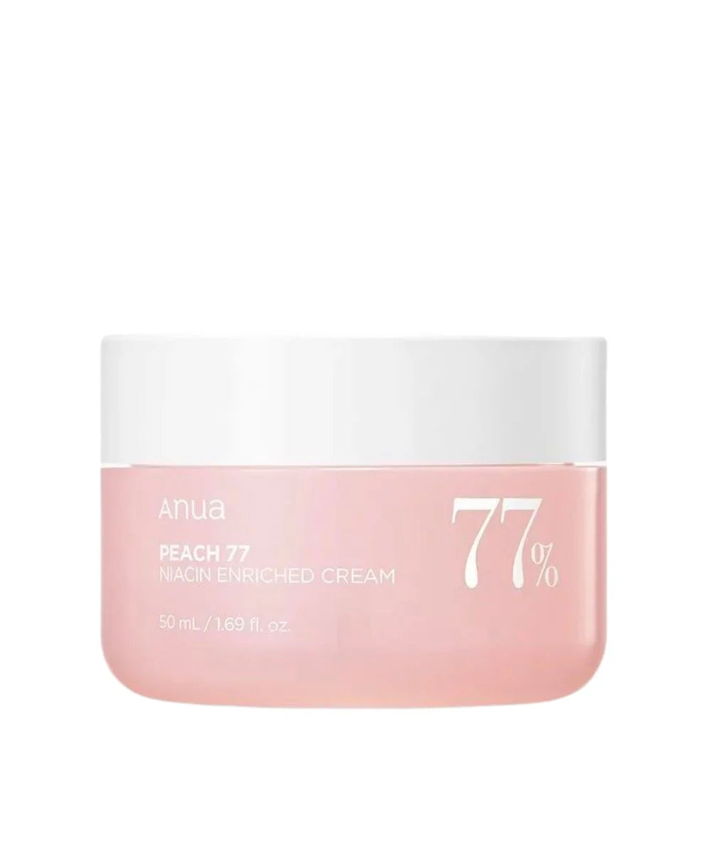 Anua Peach 77% Niacin Enriched Cream Korean Skin Care for Glass Skin 50ml