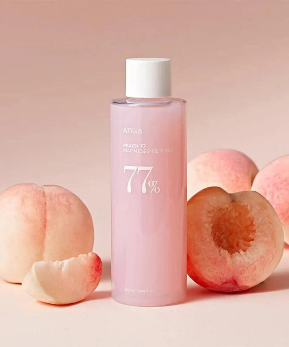 Anua Peach 77 Niacin Essence Toner Brightening Toner, Glass Skin 250ml