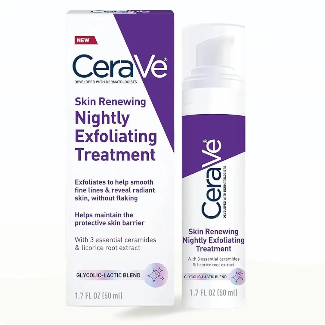 CeraVe Skin Renewing Nightly Exfoliating Treatment 1.7 oz (50 ml)